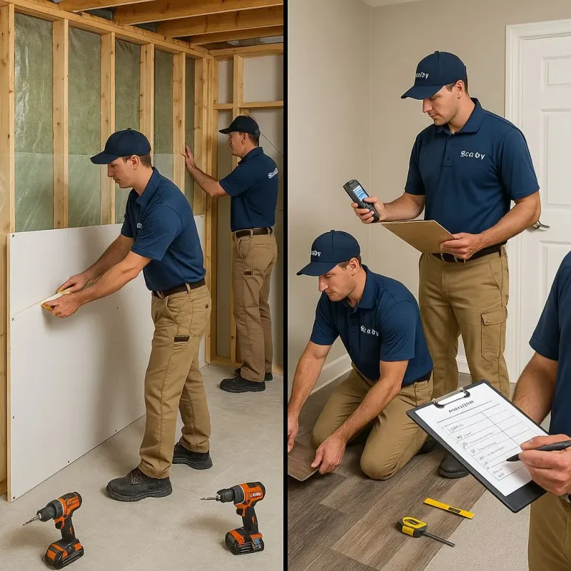 Repairs and Reconstruction process in Postville, IA
